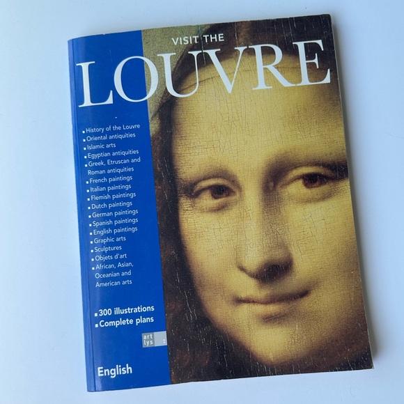 Other - Visit the Louvre Museum Guide Book English Edition Illustrations Complete Plans